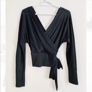 Dynamite Black Top / Off Shoulder Top